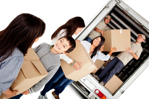 Local movers helping with a residential move in Hatton