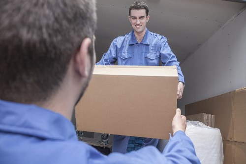 Man with van loading service terms and conditions introduction