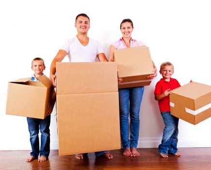 Local moving service helping with boxes and household items in Hatton