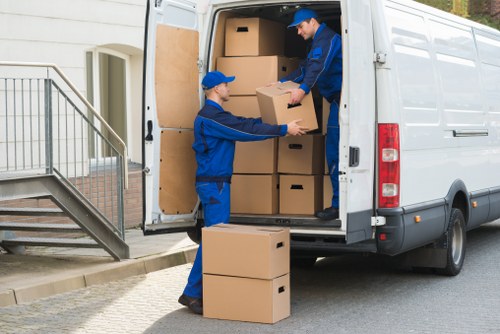 Moving van service for Hatton house removals