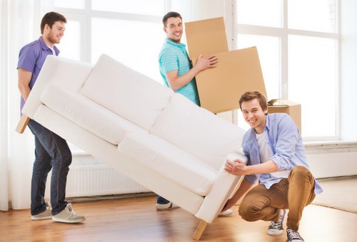 Removals van service for homes and flats in Hatton