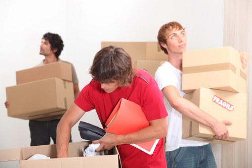 Hatton moving van supporting residential and commercial relocations