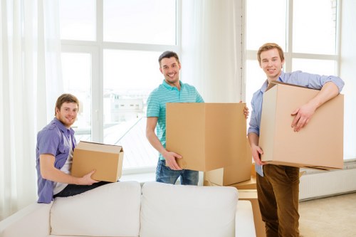 Commercial removals van support for local Hatton businesses