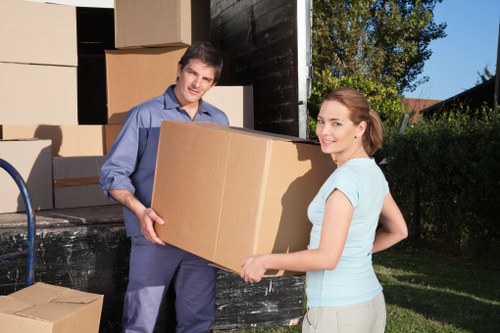 Removal team planning a move in Hatton
